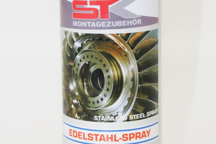 Edelstahlspray