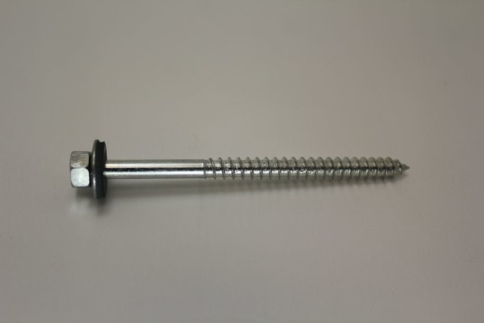 Fassadenschraube m. D. stumpf A2